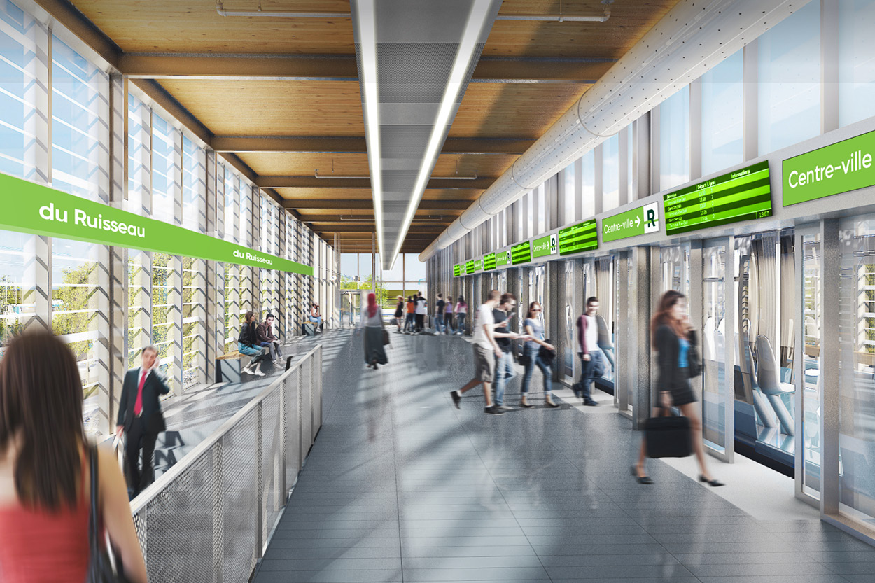 Station Du Ruisseau REM