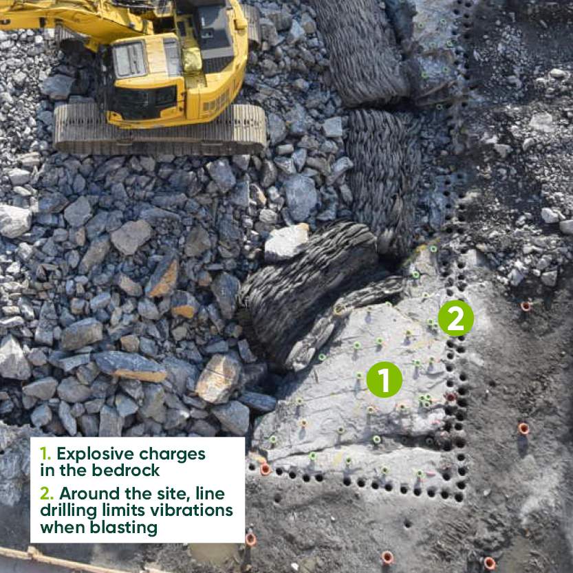 Excavation using controlled blasting 101