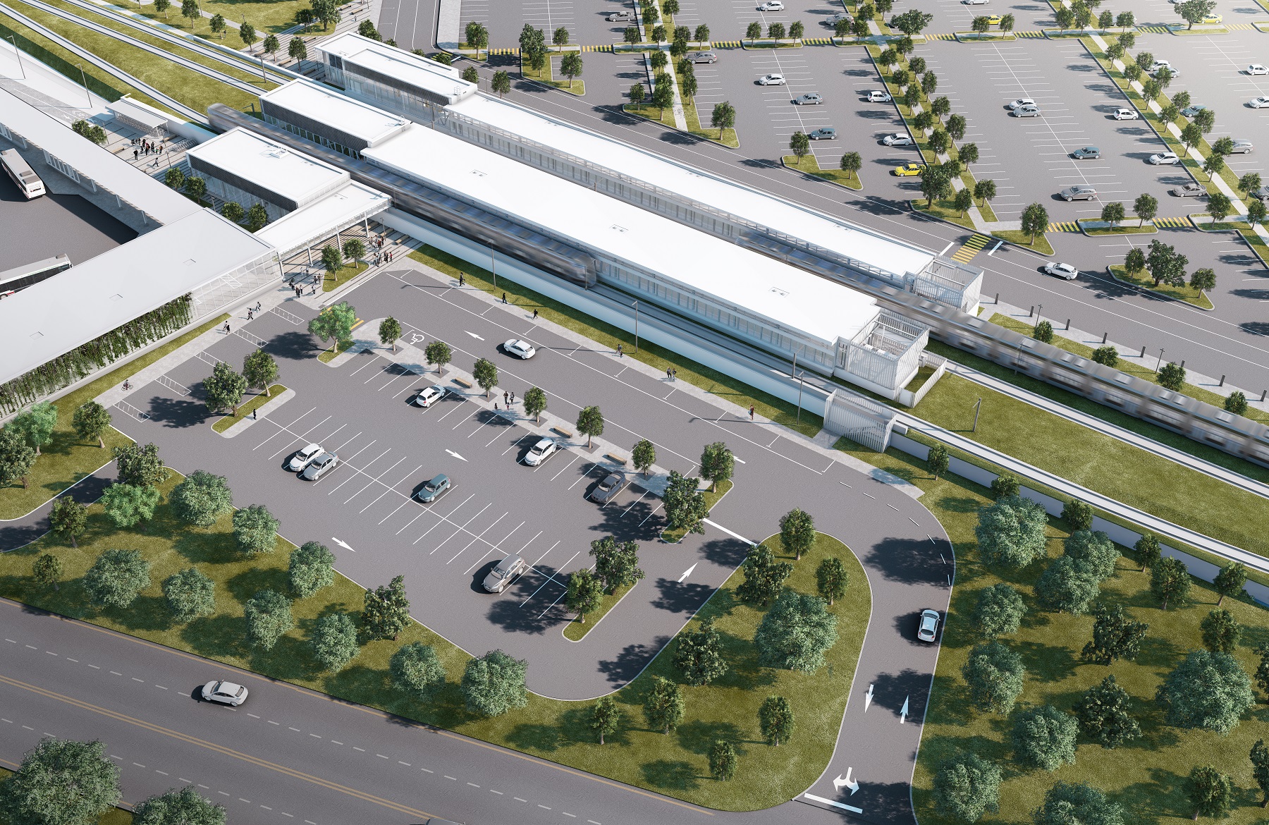 Station Rive-Sud REM