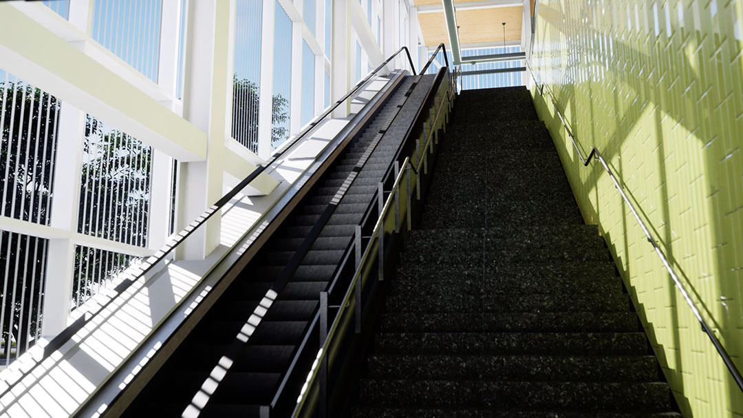 Intérieur de la station Fairview-Pointe-Claire