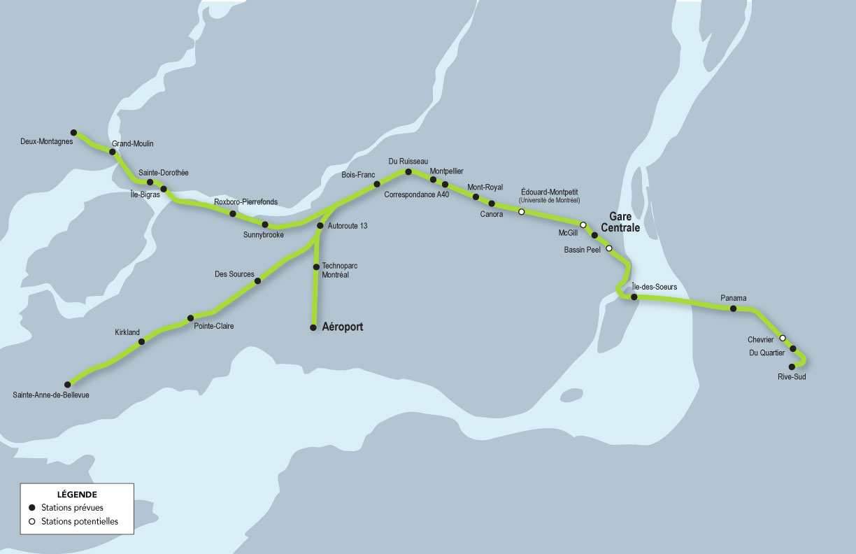 Map for the REM project April 2016