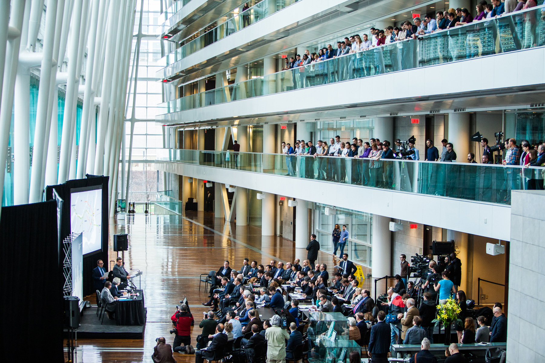 Photo of the conference on 22 avril 2016