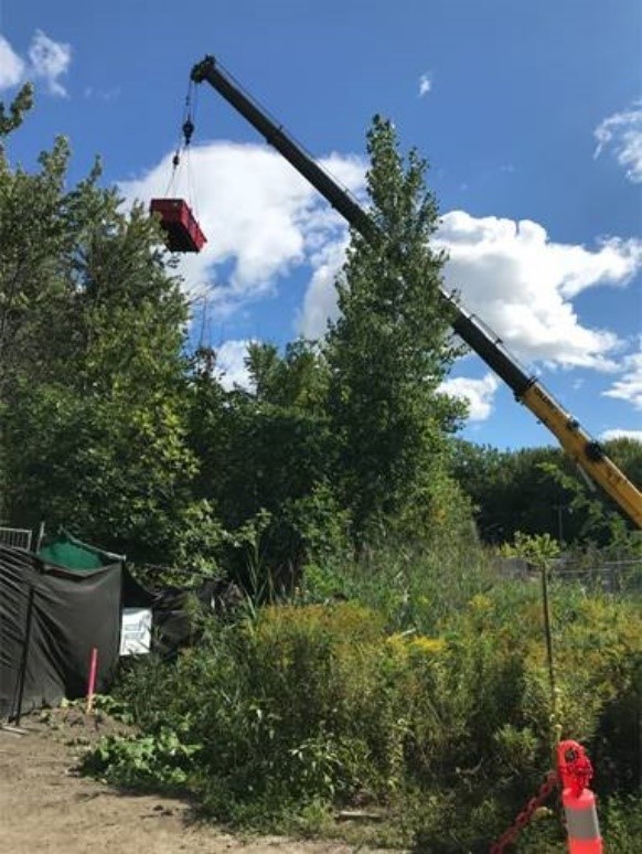 Second image of the backfill method 