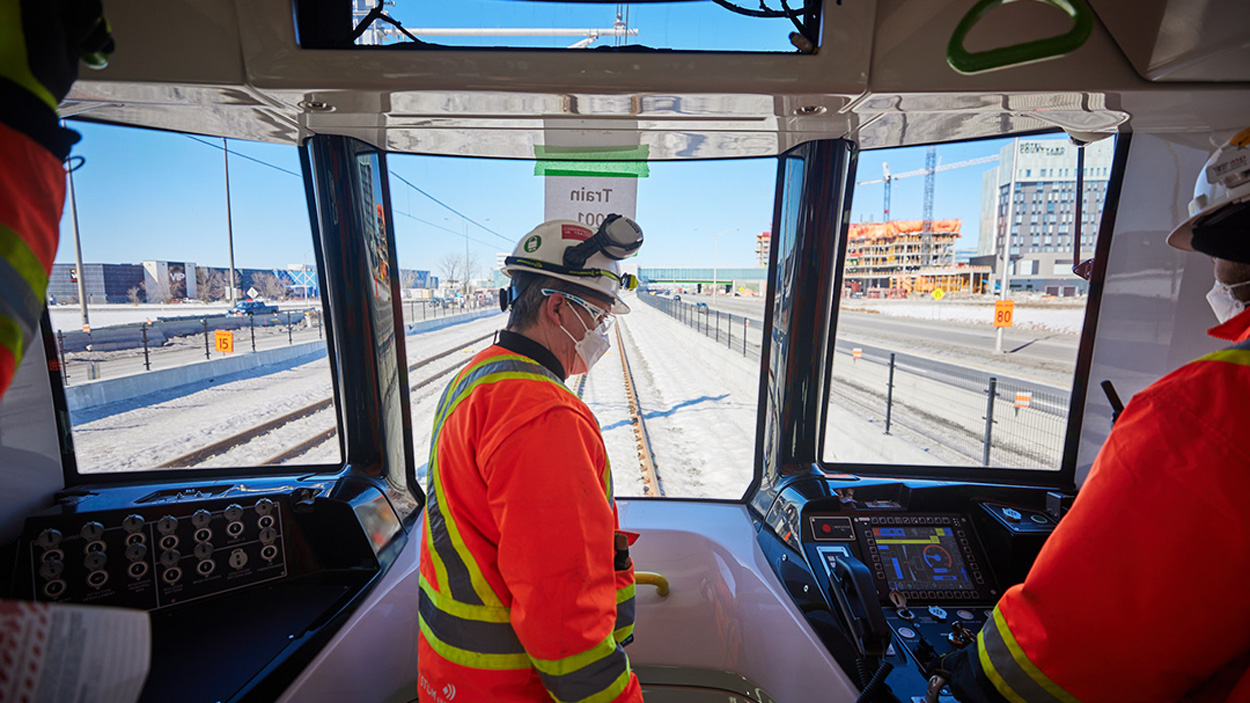 Photo of tests carried out in early 2021 