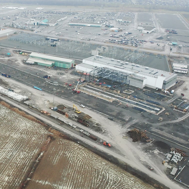 Image of the Saint-Eustache car maintenance centre