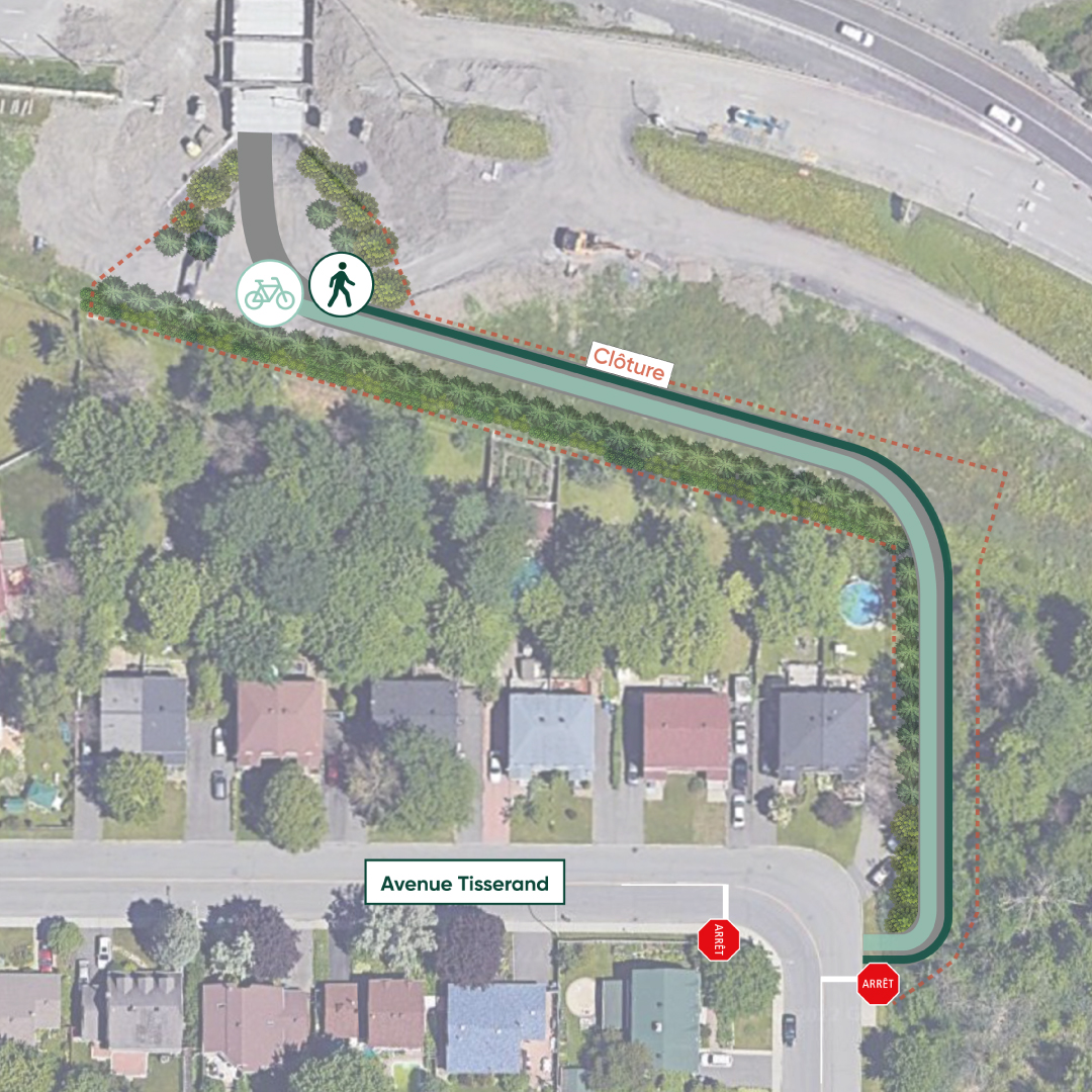 Connexion de la station Panama au secteur T