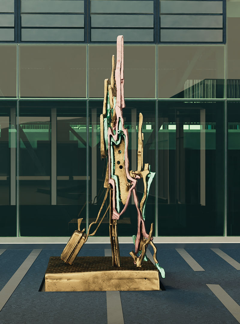 Rendering of the art Les passagers