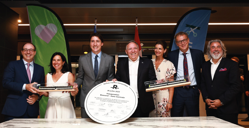 Official photo of the inauguration