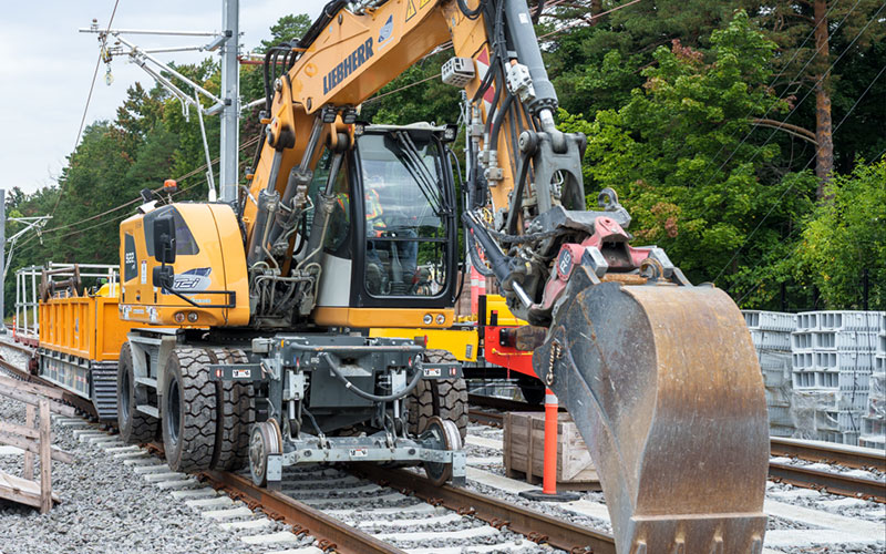 Example of hi-rail equipment