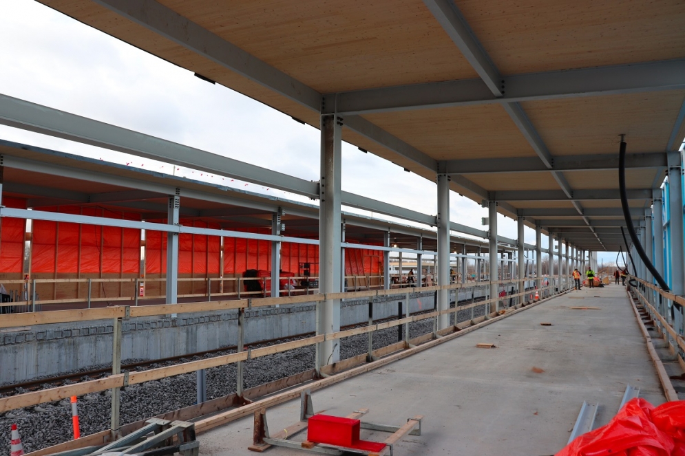 Station terminale Rive-Sud - Novembre 2019