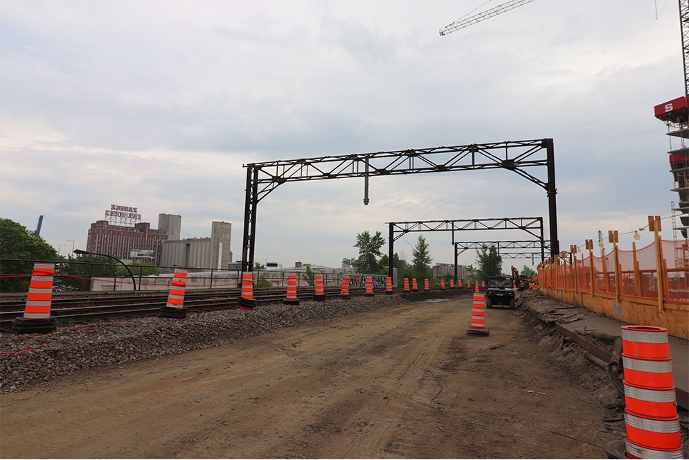 Southbound overpass - July 2020
