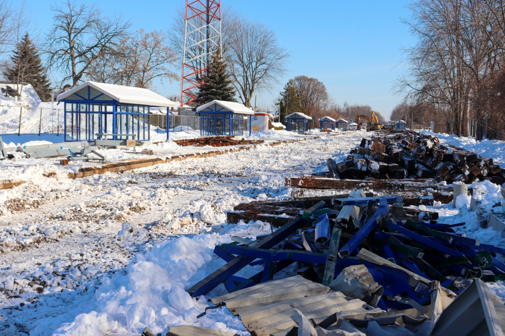 Pierrefonds-Roxboro Station - February 2021