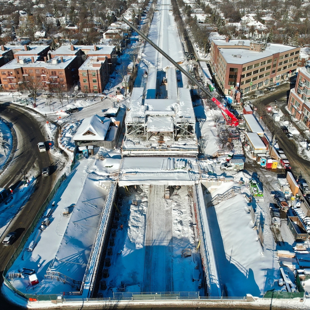 Mont-Royal Station - February 2021
