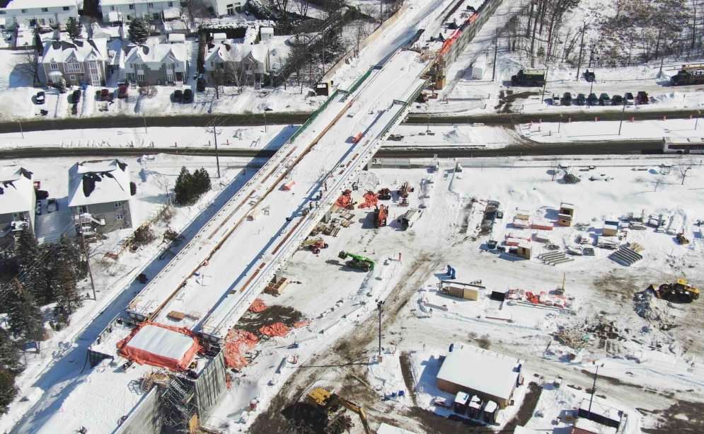 Deux-Montagnes Station - February 2022