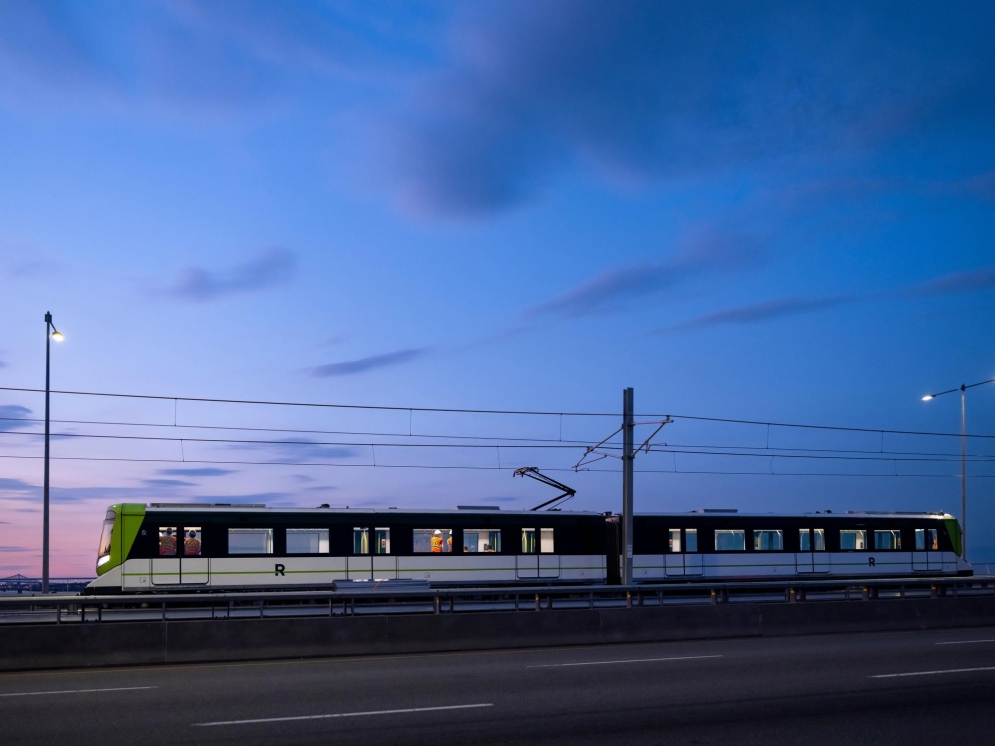 First trip across the Samuel-De Champlain Bridge | July 2022