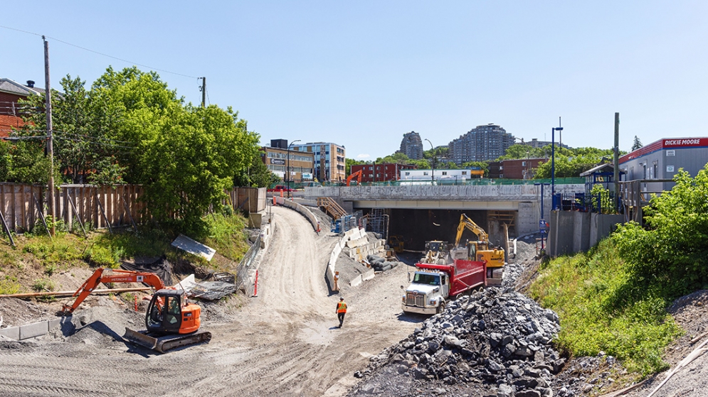 Jean-Talon bridge - July 2021