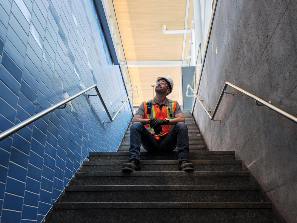 23 mai 2024 – Station Grand-Moulin, intérieur – Photographe : Ulysse Lemerise 