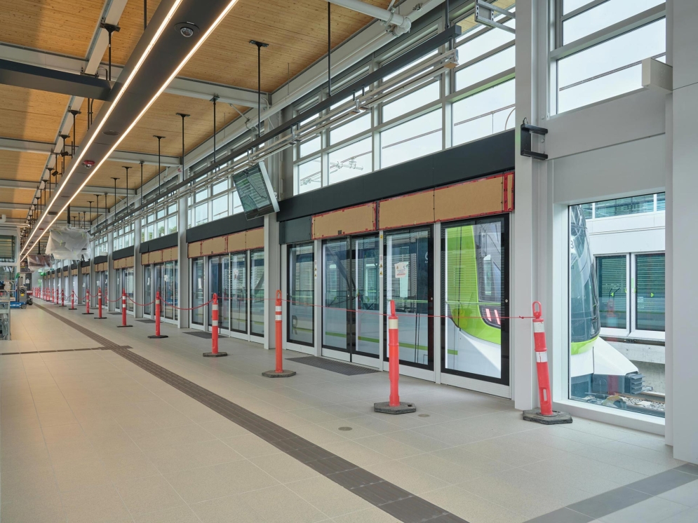 22 août 2024 – Station Grand-Moulin, quai – Photographe : Ulysse Lemerise 