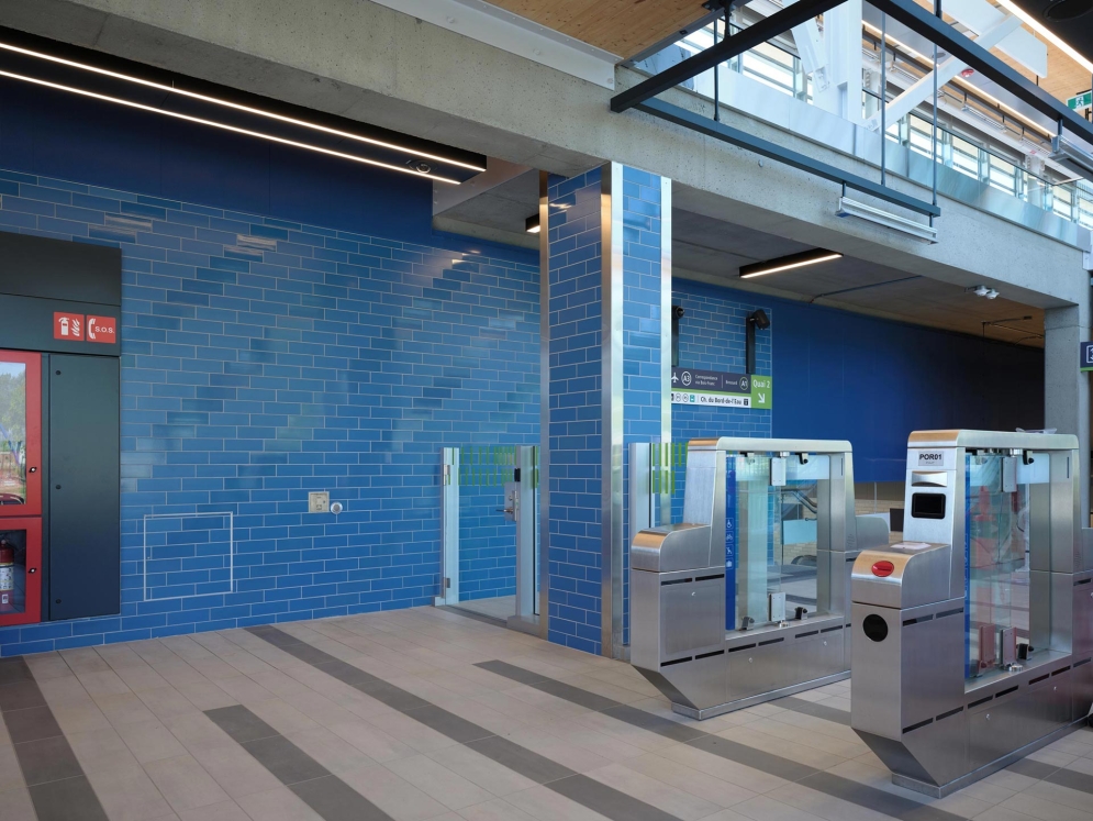 30 août 2024 – Station Sainte-Dorothée, intérieur – Photographe : Ulysse Lemerise 