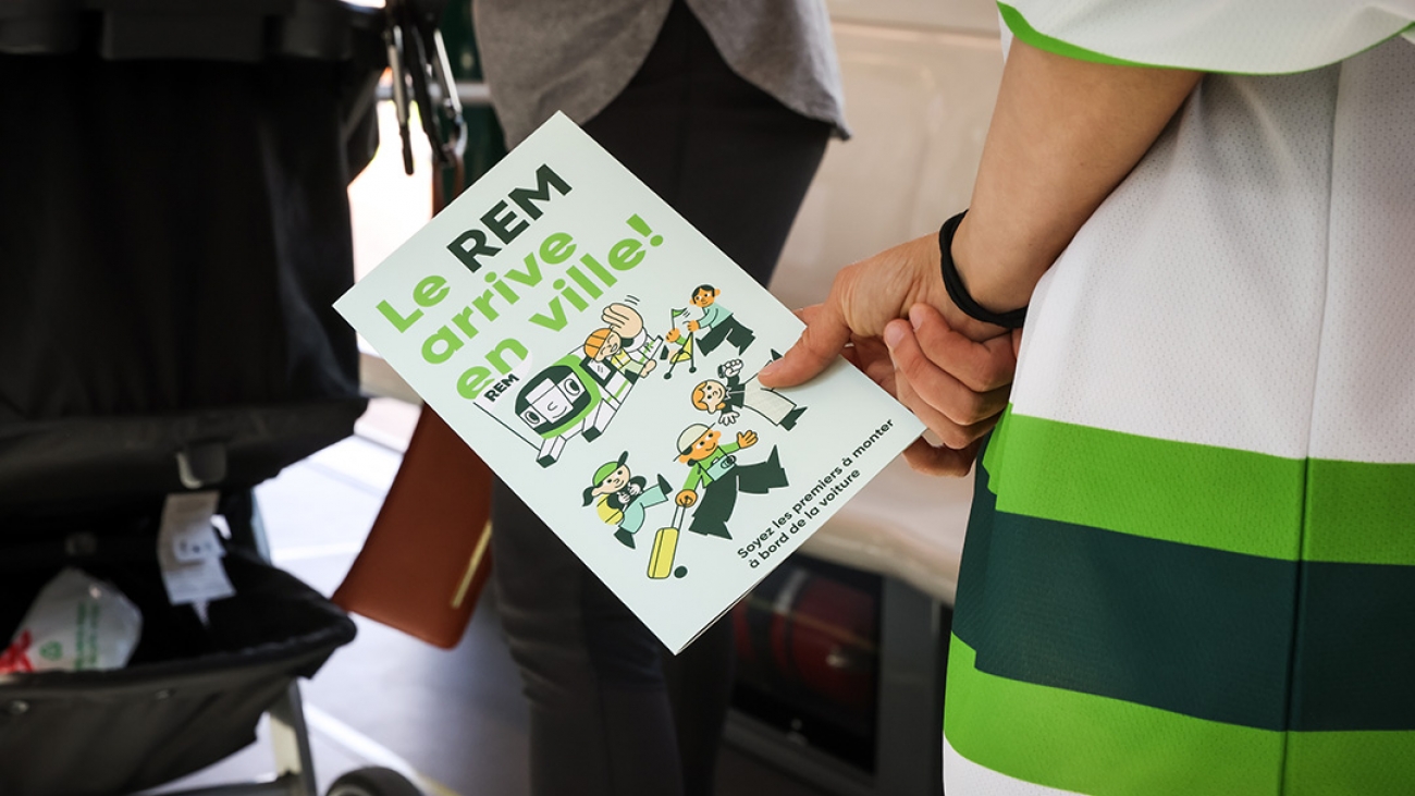 Photo de l'événement « Le REM arrive en ville » par JF Savaria