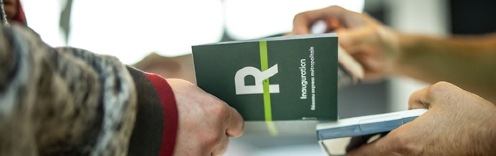 Program for the inauguration of the Deux-Montagnes branch