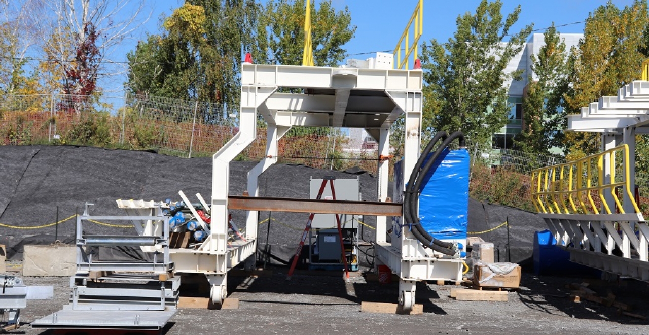 Piece of the backup train