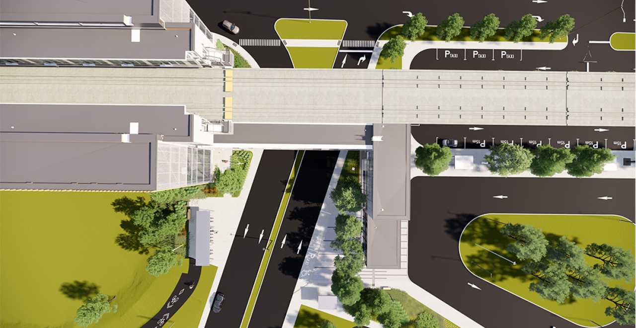 Kirkland Station / Image for indicative purposes only.