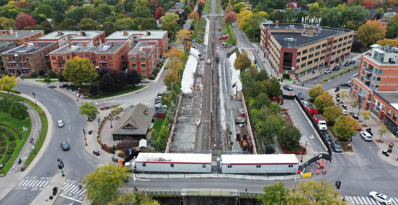 The Ville-de-Mont-Royal station in 2019.