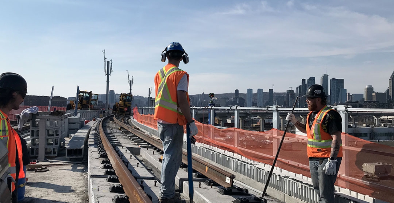 Network electrification work carried out by NouvLR