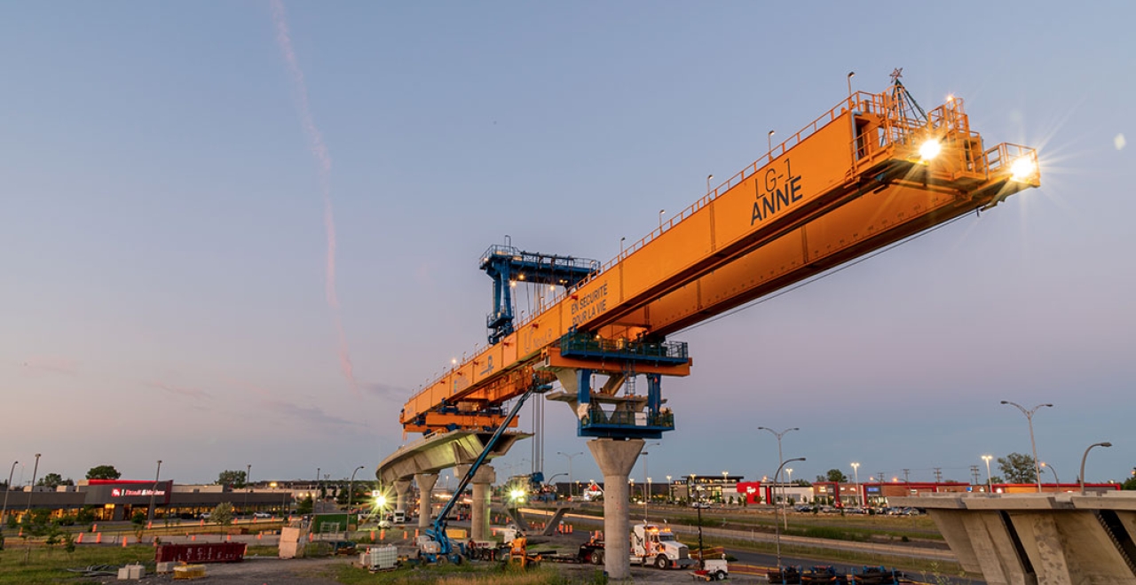 Launching gantry Anne