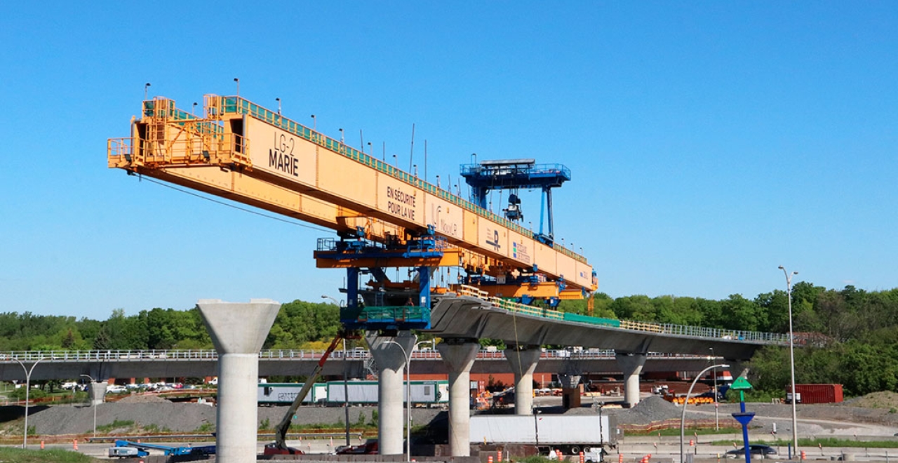 Launching gantry Marie