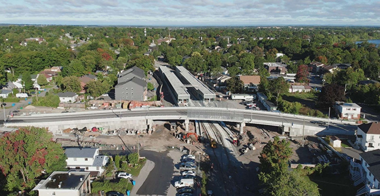 Grand-Moulin Station and Infrastructure - September 2022