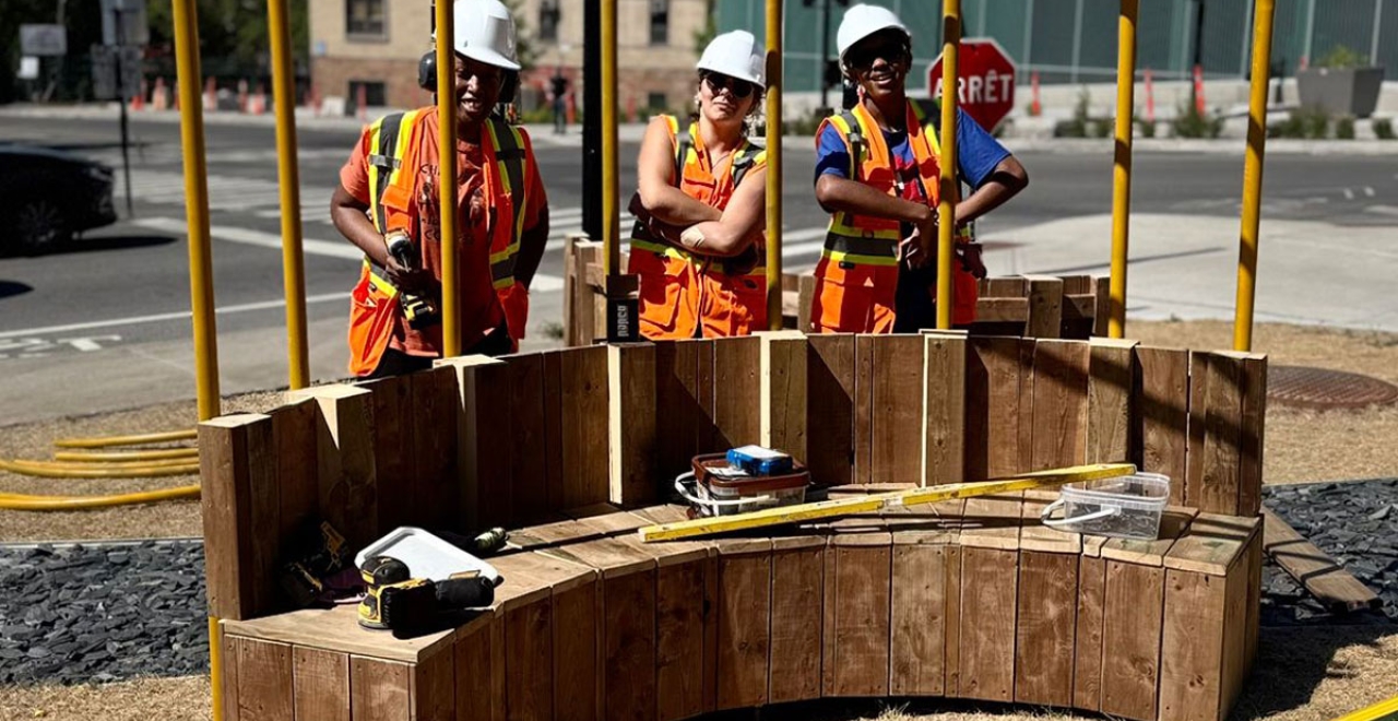 The artwork being created.