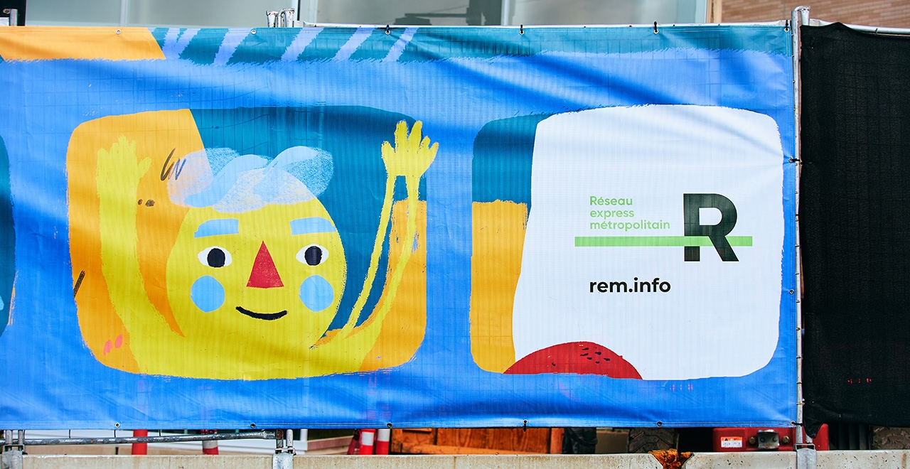 L’inclusivité et l’audace ont guidé l'artiste Maria Balestrini dans la création de cette murale, pour concevoir quelque chose de coloré et ludique. | © Myriam Baril-Tessier 