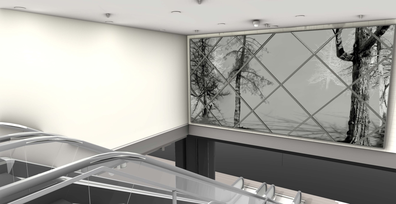 In/animation (la forêt qui nous habite), a work that evokes the experience of movement.