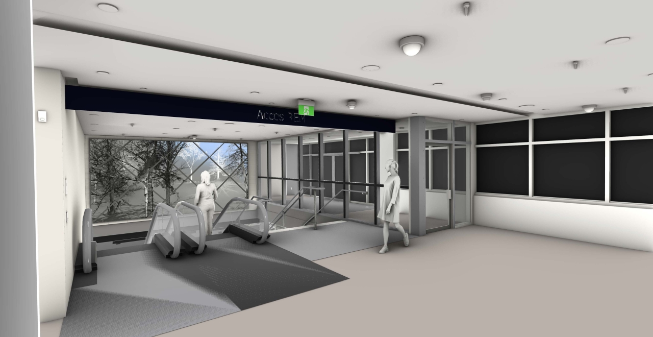 In/animation (la forêt qui nous habite), a work that evokes the experience of movement.