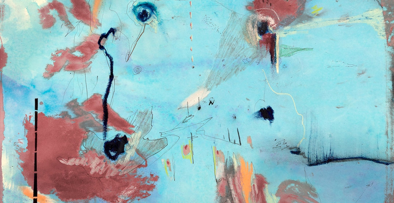 Le Mont habité, a series of five mosaics by Manuel Mathieu.