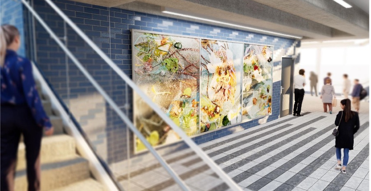 Filets, photographic triptych by Michelle Bui.